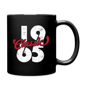 Millésime 1965 - Mug uni - noir - Droite