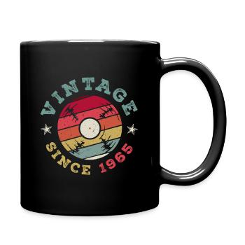 Millésime 1965 - Mug uni - noir - Droite