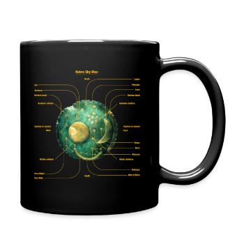 Sky Disc - Full Colour Mug - black - Right