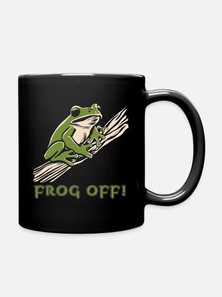 Baumfrosch 2024 2 - Tasse einfarbig - Schwarz