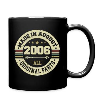August 2006 Birthday present August 2006 August - Full Colour Mug - black - Right