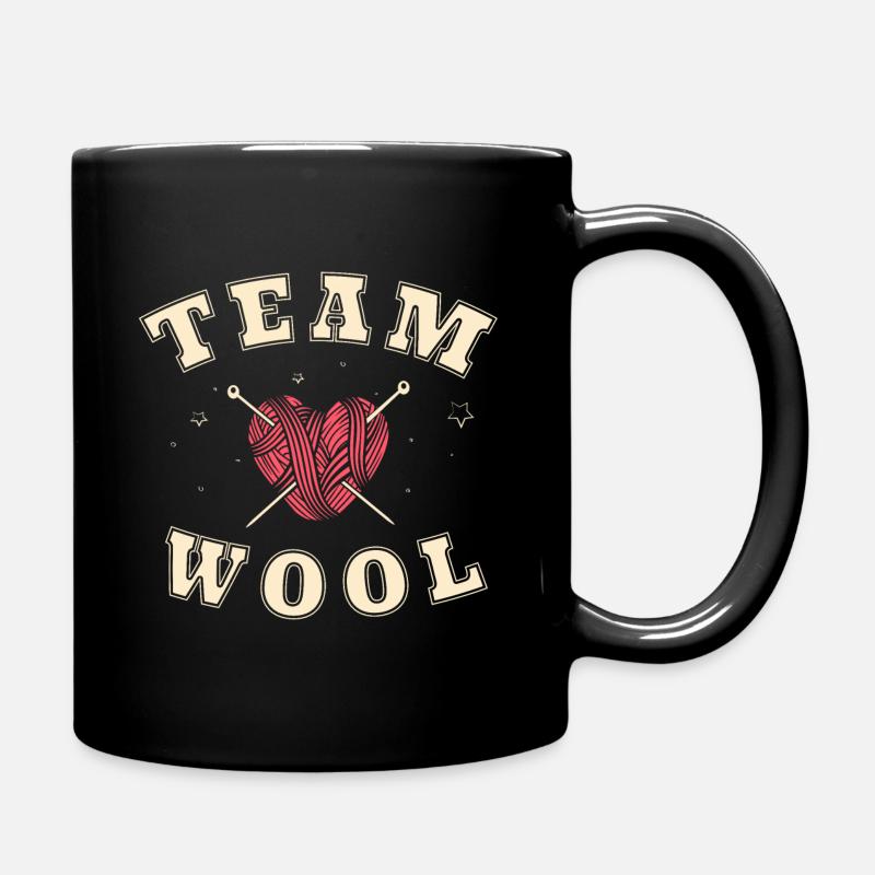 L’équipe WOOL - Le numéro 1 ! 🐑💪 - Mug uni - noir