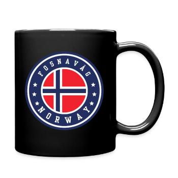 Fosnavåg Norvège - Mug uni - noir - Droite
