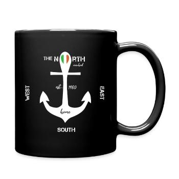Irland irisch Dublin - Tasse einfarbig - Schwarz - Rechts