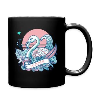 Summer Feeling - Full Colour Mug - black - Right