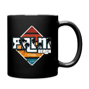 Palm Beach - Full Colour Mug - black - Right