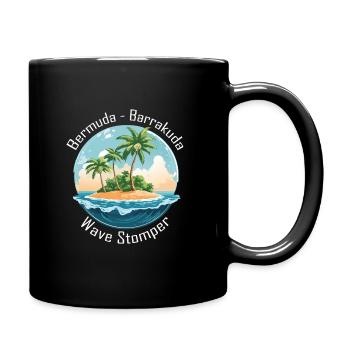 bermuda barrakuda - Tasse einfarbig - Schwarz - Rechts