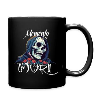 Memento Mori - Mug uni - noir - Droite