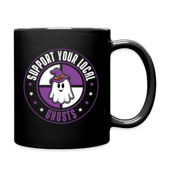 Fantômes - Mug uni - noir - Droite