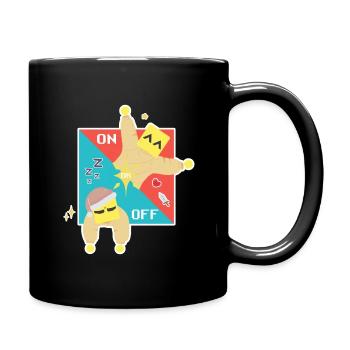 ON/OFF ☀️🌑 - Full Colour Mug - black - Right