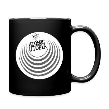 Atomic Utopia - Concentric Orb - Full Colour Mug - black - Right
