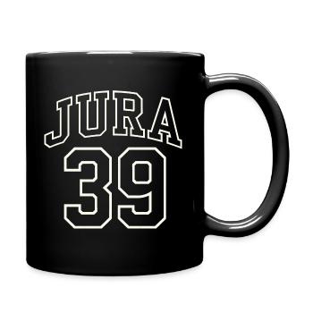 Jura 39 - Mug uni - noir - Droite