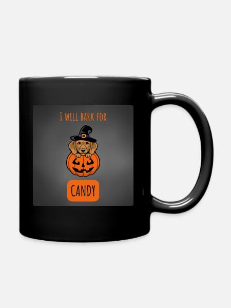 HALLOWEEN - Chien - Mug uni - noir