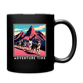 Adventure Time - Dog Merch for everyone - Tasse einfarbig - Schwarz - Rechts