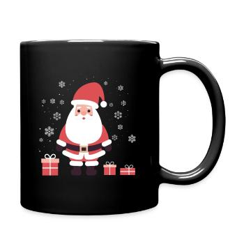 Santa Claus - Full Colour Mug - black - Right
