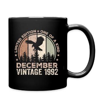 Incomparable depuis décembre 1992 32 Anniversaire - Mug uni - noir - Droite
