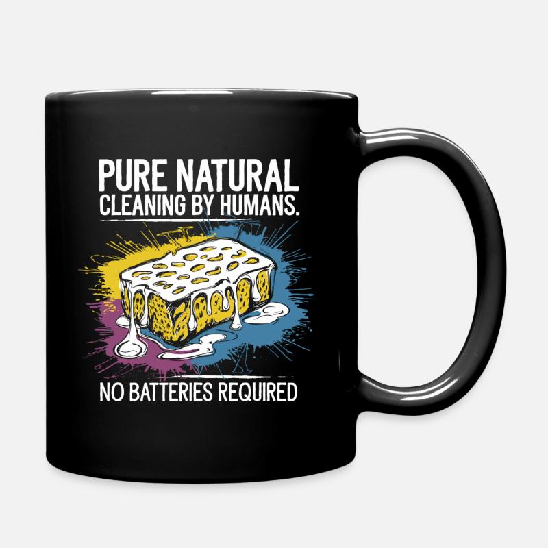 Pour ceux qui aiment la propreté - Mug uni - noir