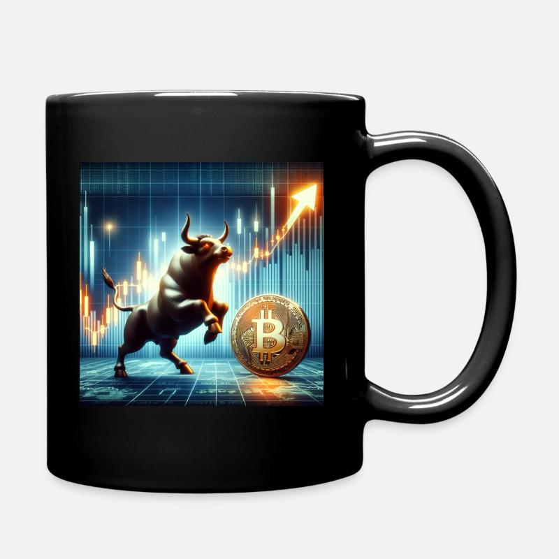 Bullrun Bitcoin - Mug uni - noir