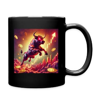 Bitcoin Bullrun Crypto - Mug uni - noir - Droite