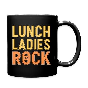 Fiers des Lunch Ladies - Mug uni - noir - Droite
