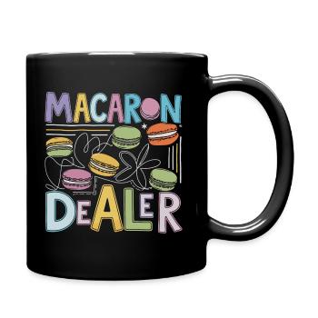Conception d’amateur de friandises sucrées - Mug uni - noir - Droite