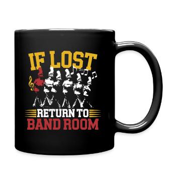 Dicton amusant pour les mélomanes - Mug uni - noir - Droite