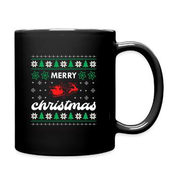 Merry Christmas - Mug uni - noir - Droite
