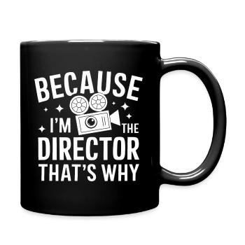 Filmemacher Filmregisseur Kameramann Film - Tasse einfarbig - Schwarz - Rechts