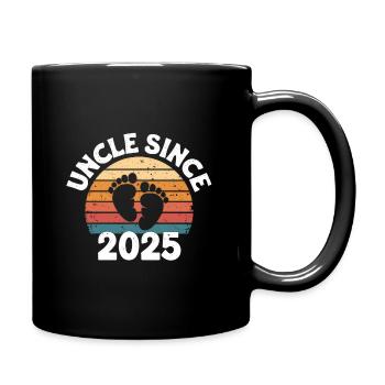 Uncle Since 2025 - Full Colour Mug - black - Right
