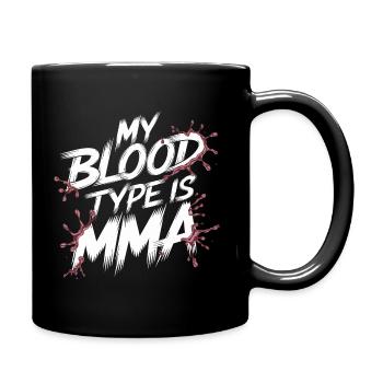 Déclaration du combattant pour les fans de MMA - Mug uni - noir - Droite