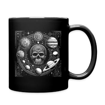 L’illumination planétaire - Mug uni - noir - Droite