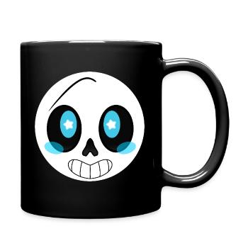 Blue - Tasse einfarbig - Schwarz - Rechts