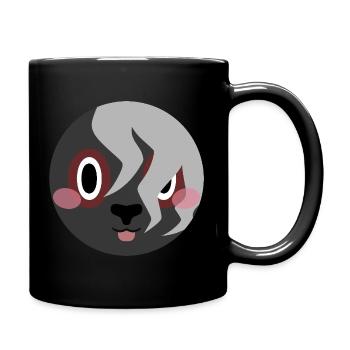 Mäx - Tasse einfarbig - Schwarz - Rechts