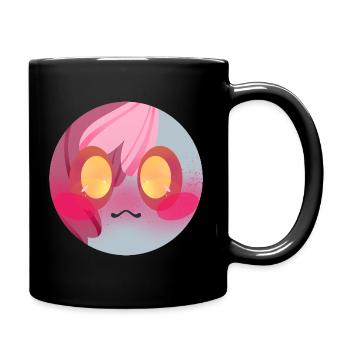 Bubble - Tasse einfarbig - Schwarz - Rechts