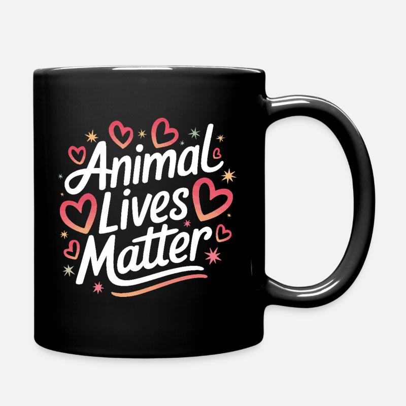Végétarien Végétalien Végétarien Végétarien - Mug uni - noir
