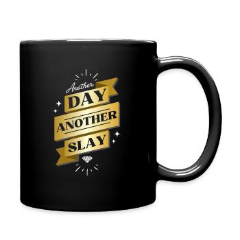 Another Day Another Slay – Glam Statement - Full Colour Mug - black - Right