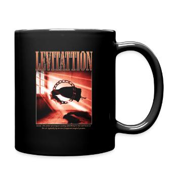 Levitation – Mystische Ästhetik - Tasse einfarbig - Schwarz - Rechts
