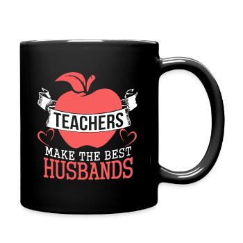 Best Teacher Husband - Full Colour Mug - black - Right