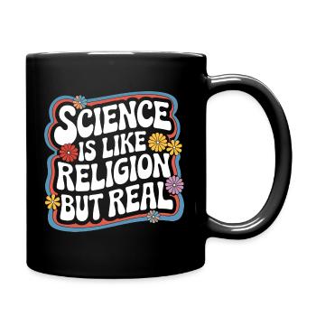 Atheismus Atheist Anti-Religion Agnostiker - Tasse einfarbig - Schwarz - Rechts
