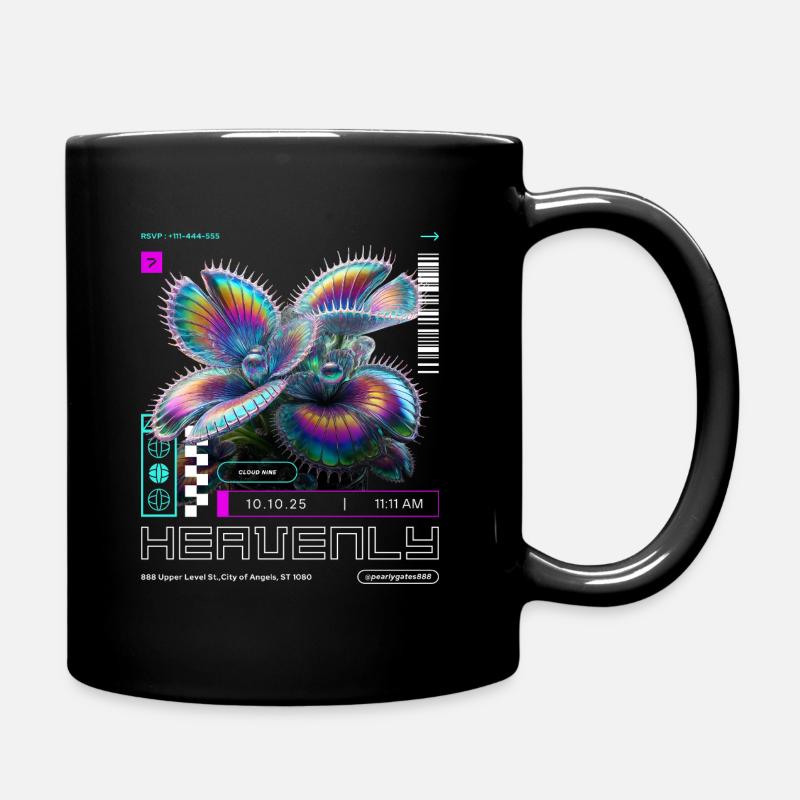 Heavenly Hologarden - Tasse einfarbig - Schwarz