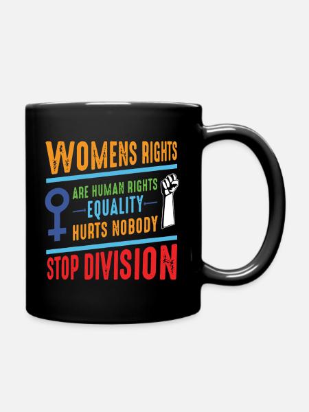 Women's Equality Day - Full Colour Mug - black