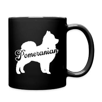 I Love Pomeranian - Full Colour Mug - black - Right