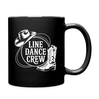Line Dance Group Training My Dance Sport - Full Colour Mug - black - Right