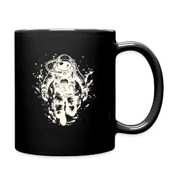 Diving Scuba Cave Diving Certification - Full Colour Mug - black - Right