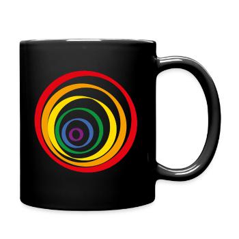 VOICES UNCHAINED INFINITE RAINBOW - Tasse einfarbig - Schwarz - Rechts