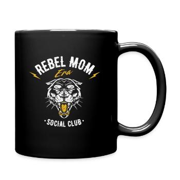 Rebellious Mamas Club Design - Full Colour Mug - black - Right
