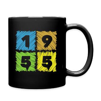 70e anniversaire Andy’s Patches 1955 - Mug uni - noir - Droite