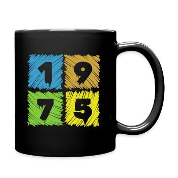 50e anniversaire Andy’s Patches 1975 - Mug uni - noir - Droite