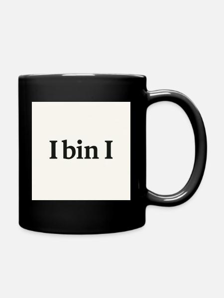 Humorous I Am I Statement Design - Full Colour Mug - black