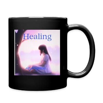 Healing in Progress – Quiet Strength Editi - Full Colour Mug - black - Right